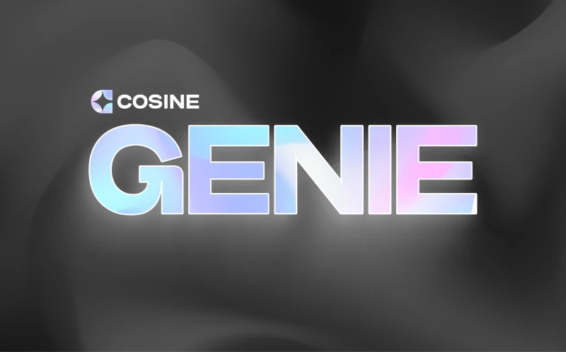 نشرة أخبار الذكاء الاصطناعي الأسبوعية: إعلان إطلاق Cosign Genie