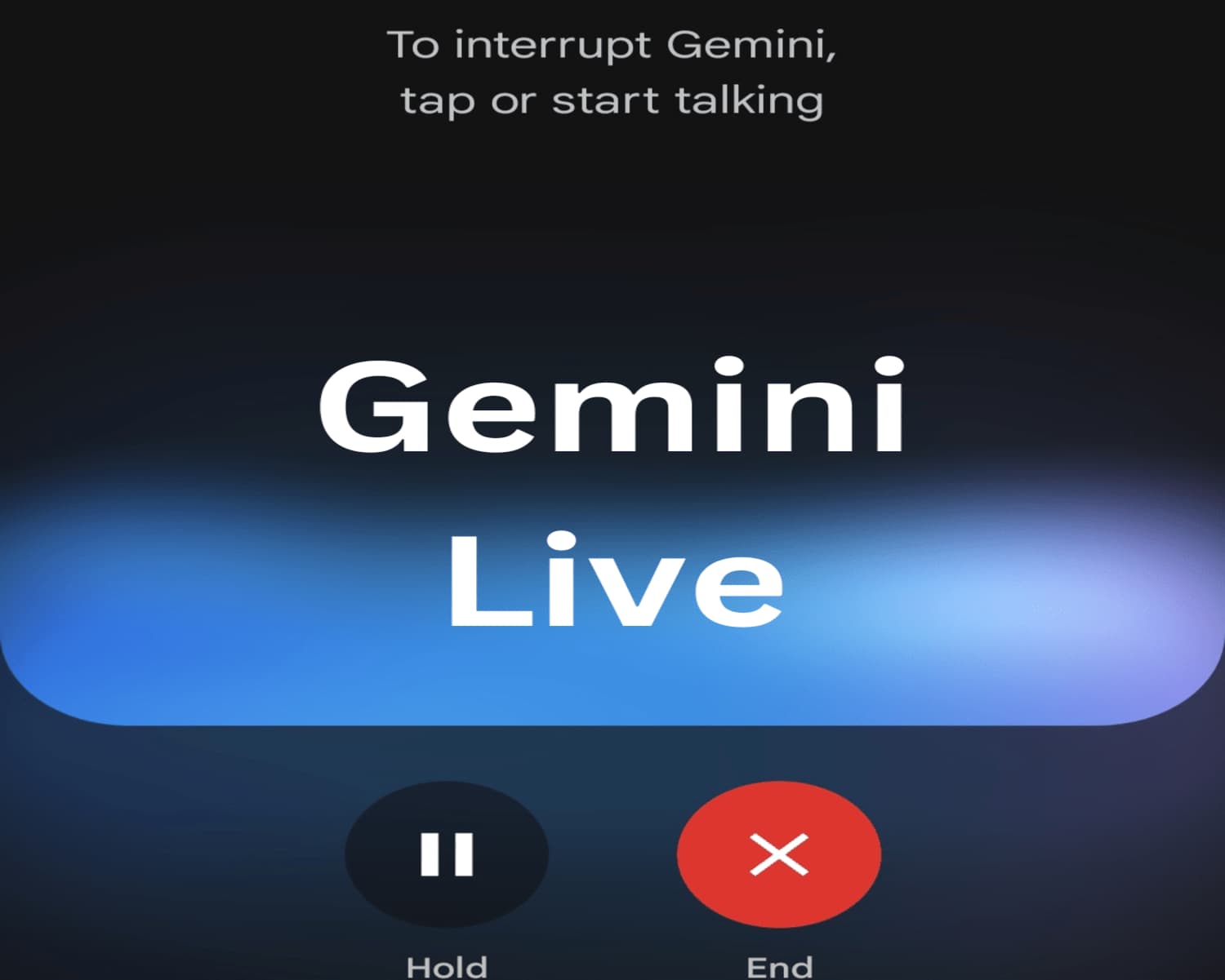 واجهة الدردشة الصوتية مع Gemini Live على الأندرويد و الذي تم طرحه مجانًا من جوجل