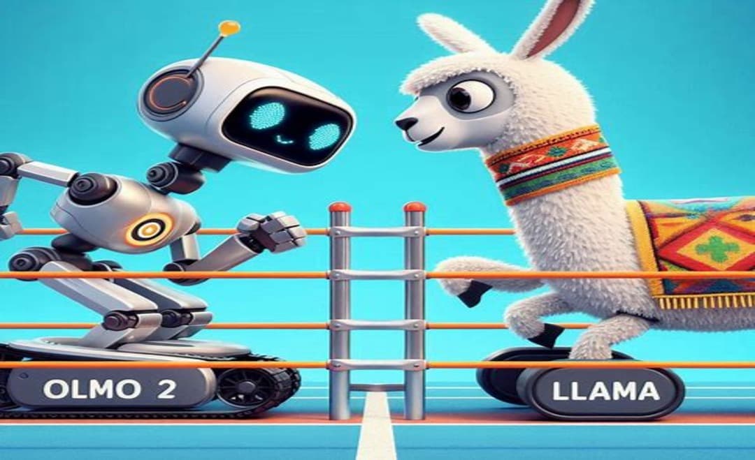 OLMo 2 من A2: نموذج مفتوح المصدر ينافس Llama من ميتا